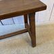 Oak bench