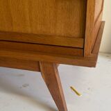 Armoire vintage pieds compas années 60