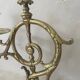 Paire de bougeoirs en bronze, XIXème s.