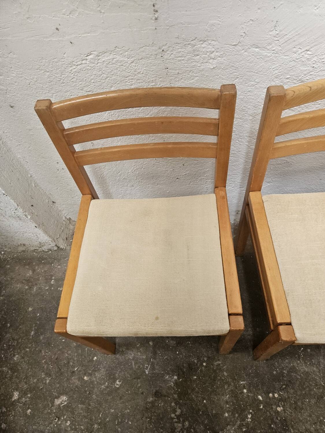 Set of 6 Swedish chairs 1970