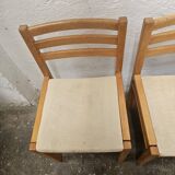 Set of 6 Swedish chairs 1970