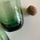Set de 6 verres gobelets XL 1960 en verre vert