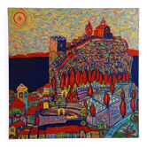 Original painting by Igor Marceau (1999) – "A Funny Rock 'n Roll"