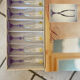 Lot de verres cristal Lilas vintage