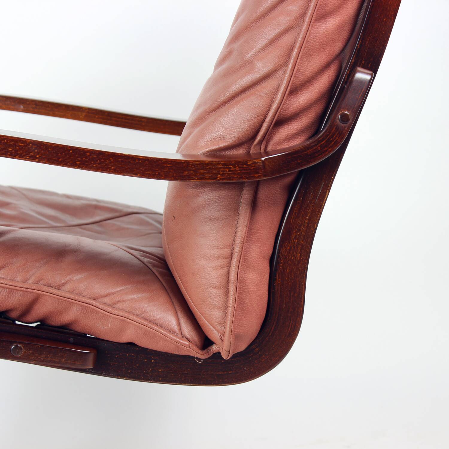 Fauteuil élégant de style danois moderne, par J.M. Birking & Co., Copenhague
