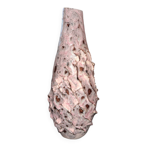 Grand vase en grès émaillé