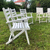 5 garden chairs 1970-1980