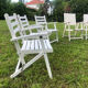 5 garden chairs 1970-1980