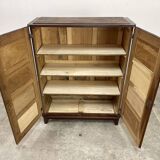 Small 1950s oak wardrobe