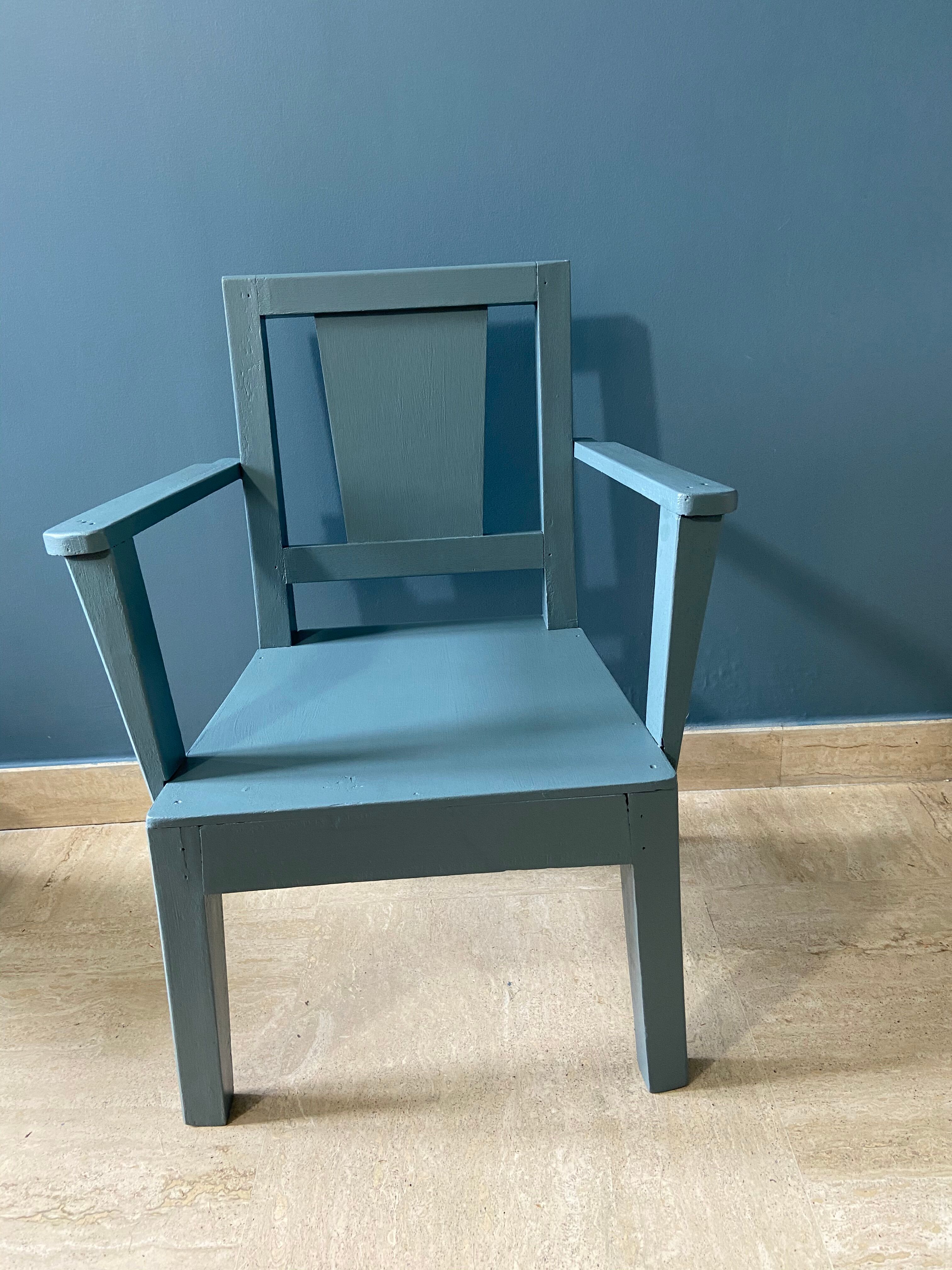 Wooden children's chair