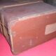 Suitcase old travel trunk to uncommon locks