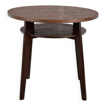 Vintage Round Coffee Table, 1960s, Czechoslovakia