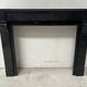 Napoleon III period fireplace with a black marble corbel. 19th century.