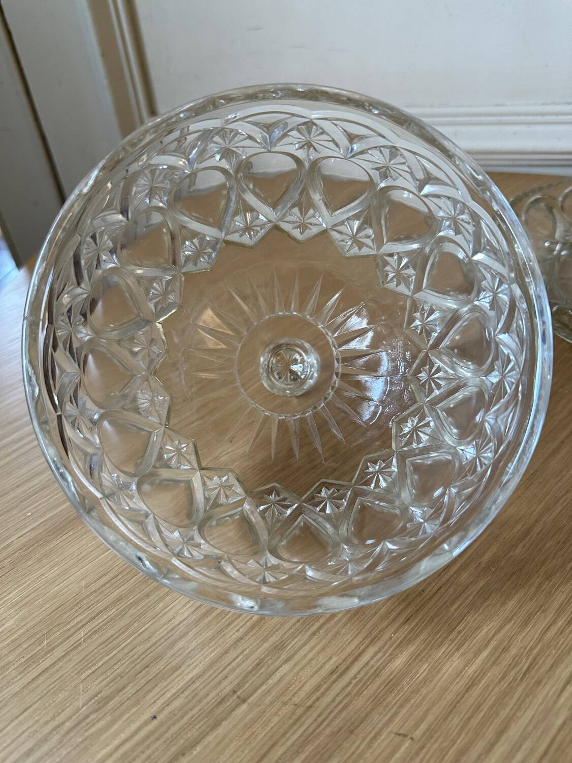 Old cheese bell and its dish