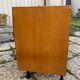 Commode en rotin et bois vintage