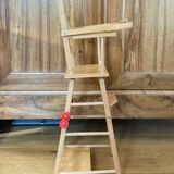 Doll high chair from the 20th century, convertible into a walker (deliverable)