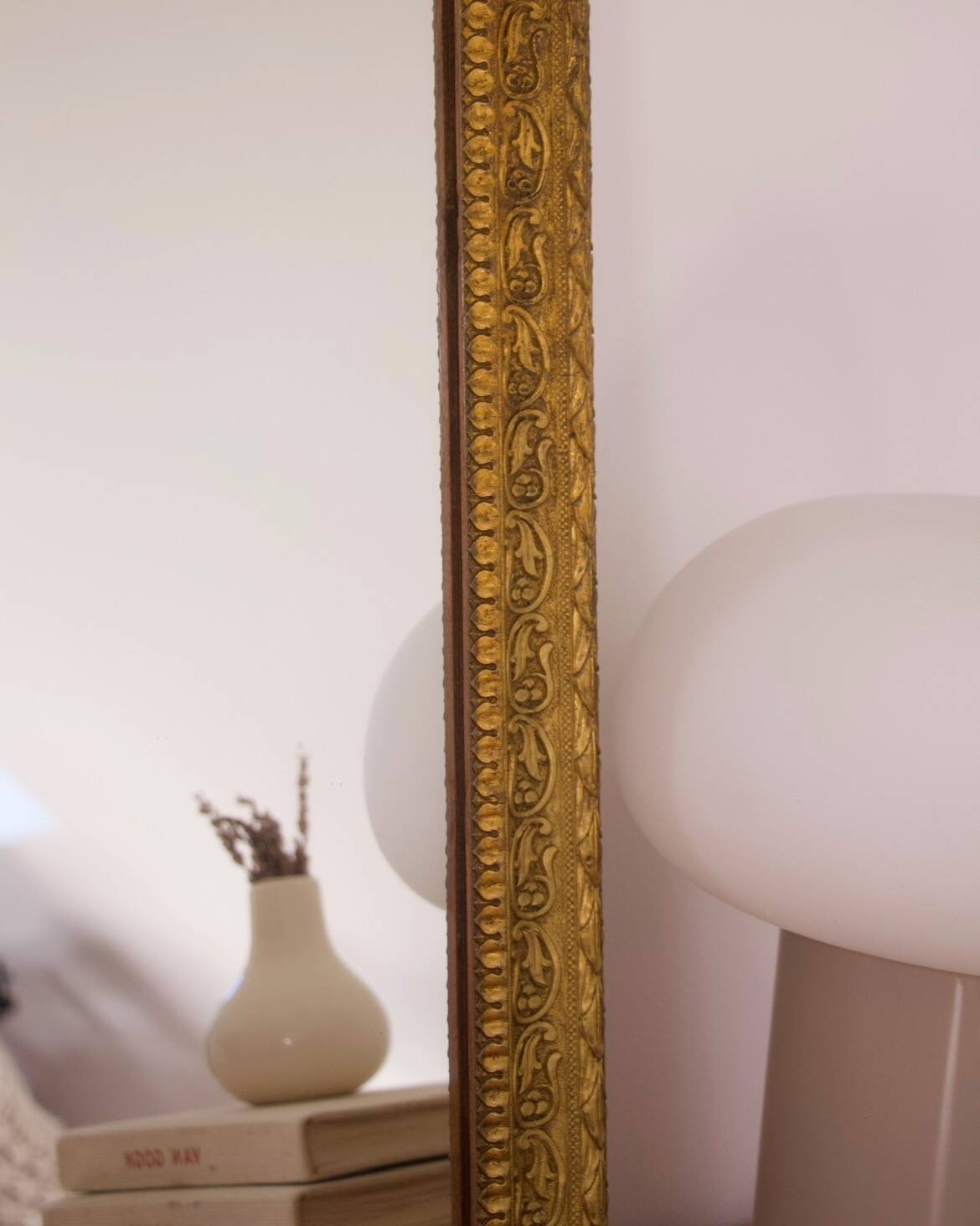 Miroir doré vintage