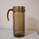 Smoked glass carafe