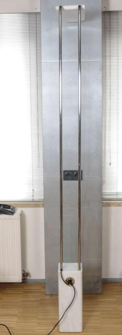 Floor lamp "Gesto Terra" vintage by Bruno Gecchelin for Skipper