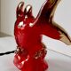 vintage Vallauris fish lamp