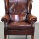 Fauteuil en cuir de mouton