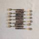 Set of 12 antique cake forks