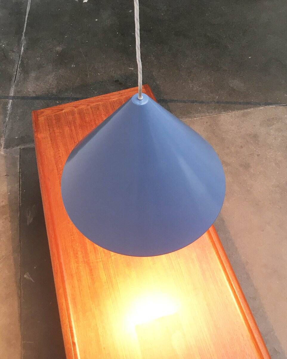 Danish mid-century suspension billiard lamp by Louis Poulsen