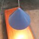 Danish mid-century suspension billiard lamp by Louis Poulsen