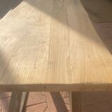 Table basse en bois et métal