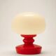 Glass table lamp, Štěpán Tabera, 1970s, Czechoslovakia