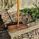 Painted wooden paddle