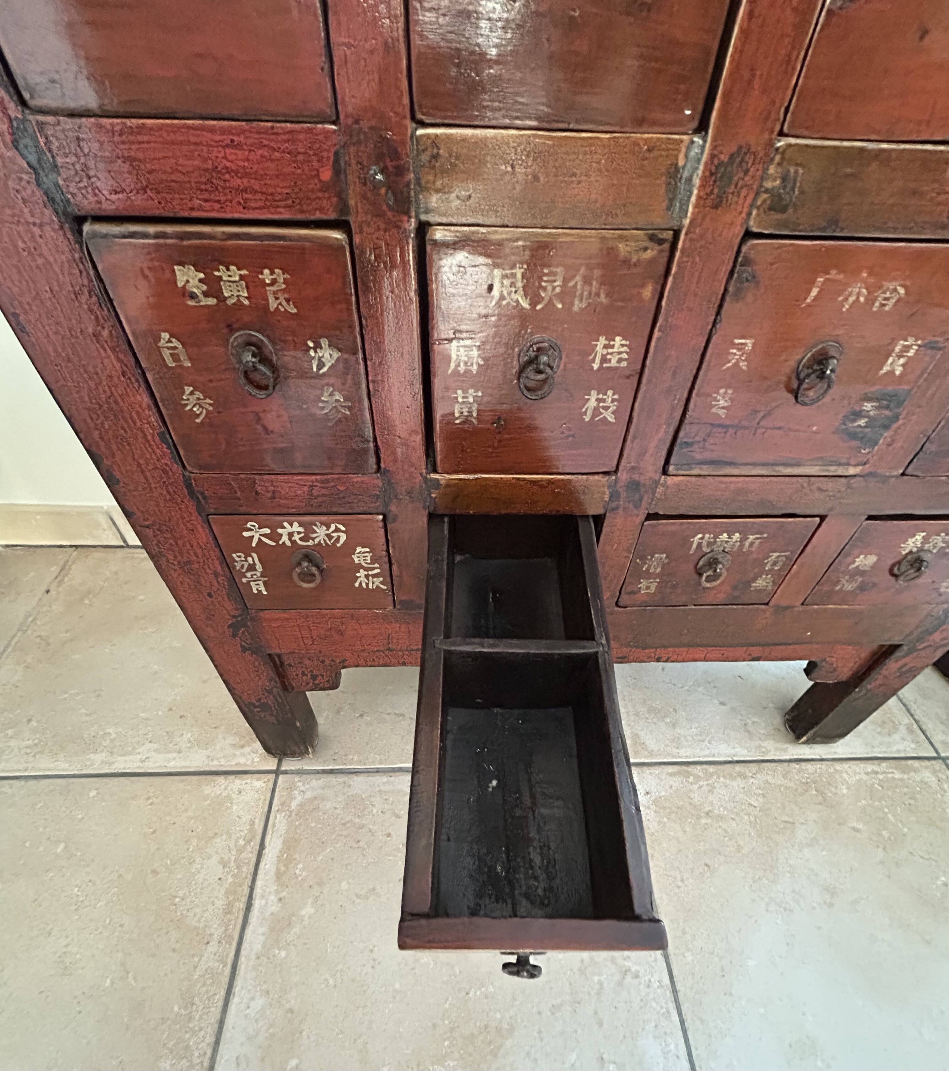 Chinese apothecary cabinet