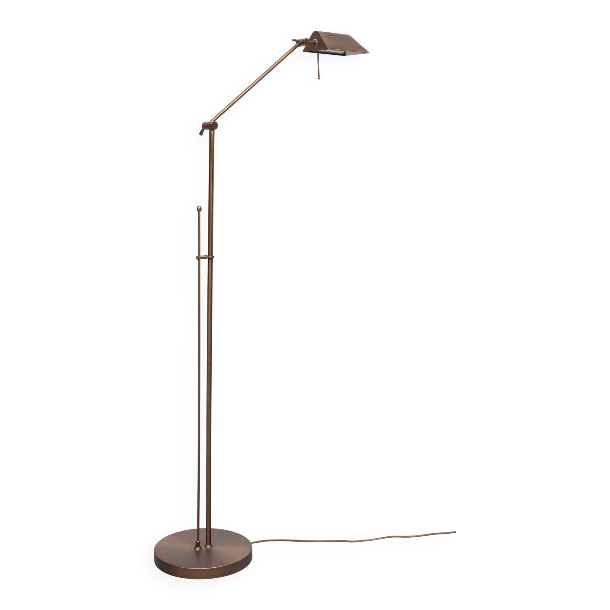 Steinhauer Bronze color floor lamp 1980s Germany