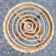 Vintage wicker stool
