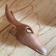 Wooden goat trophy