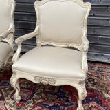 Pair of Italian-style armchairs