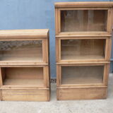 Library md in oak modular shelf