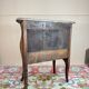 Commode Sauteuse Galbée En Marqueterie D’époque Louis XV XVIII Eme Siècle