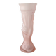 Art deco molded glass vase