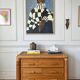 Commode italienne bambou et rotin