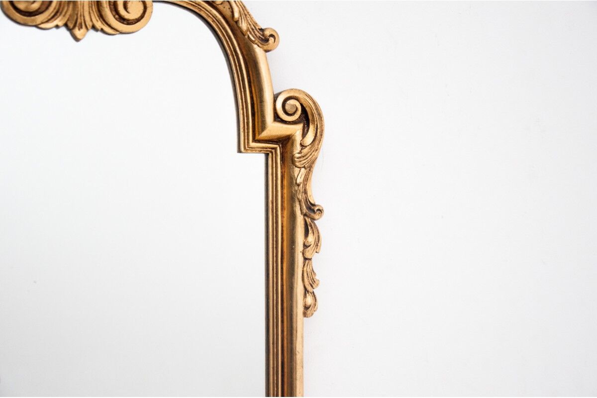 Mirror in a golden frame, Northern Europe, early 20th century.