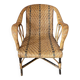 Fauteuil en rotin vintage