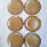 Vintage village stoneware dessert plates