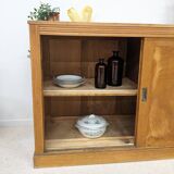 Vintage sliding door counter