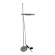 Floorlamp aluminium Rico and Annemarie Baltensweiler Halo 250