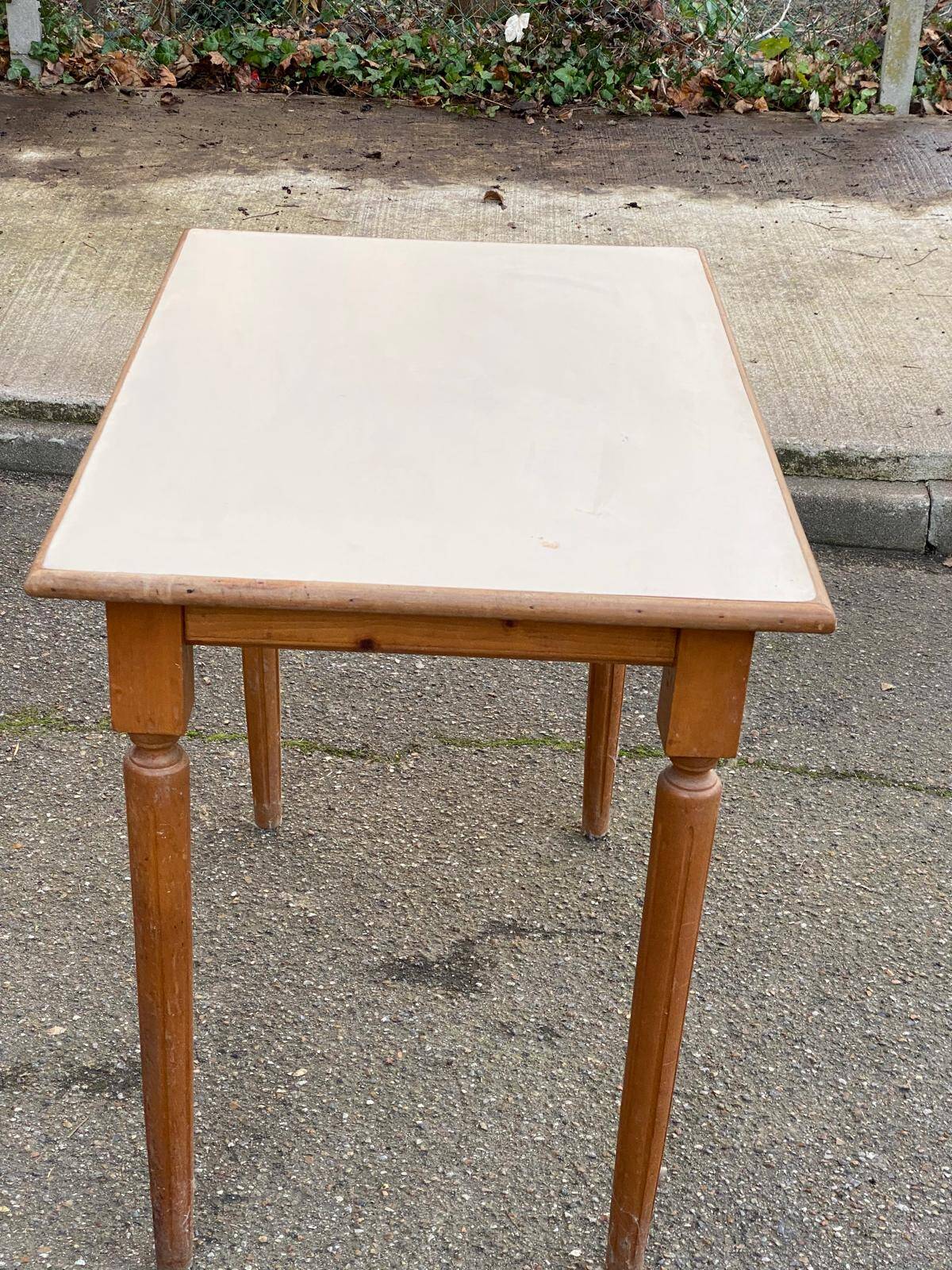 Louis XVI wooden kitchen table 90x60cm