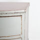 Commode gustavienne avec deux tiroirs en gris peints à partir de l’année 1890