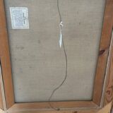 Swedish Oil on Canvas – “Forest” by Eyvind Olesen – Dated 1957