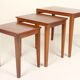 Tables gigogne rétro danish en teak 60s 70s