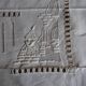 Embroidered tablecloth old Chinese décor pure cotton 230*155